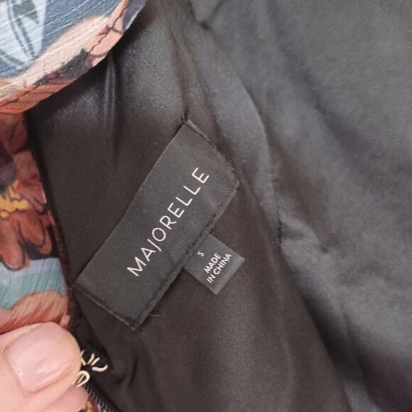 Majorelle Tina Chiffon Floral Tiered Midi Dress S - Picture 16 of 16